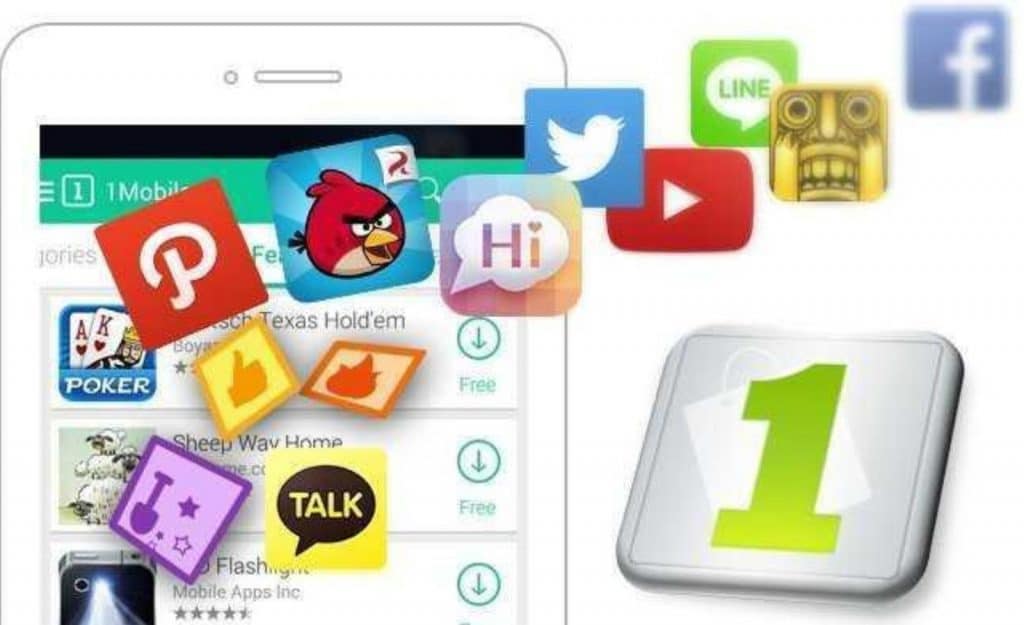 تحميل وان موبايل ماركت برابط مباشر 1mobile market متجر مجاني للاندرويد